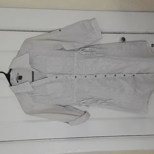 H&M cotton shirt/ coverup